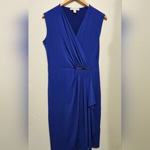 MICHAEL Michael Kors Cobalt Asymmetrical Dress